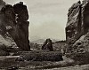 William Henry Jackson, Gateway, Garden of the Gods & Pikes Peak
after 1880, Vintage albumen print from a mammoth-plate glass negative