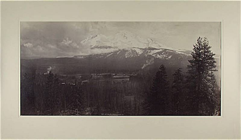 William Henry Jackson, Mount Shasta, c.1888
Vintage albumen print from 3 mammoth-plate glass negatives, 22 x 44 in. (55.9 x 111.8 cm)
2377
Sold