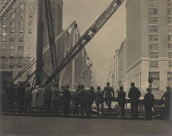 Work:&nbsp;Looking North on Park Avenue from 46th Street, during excavations for 230 Park Avenue