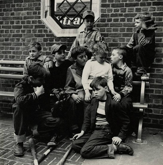 Gita Lenz, Boys, 1950s
Vintage gelatin silver print, 10 5/16 x 10 5/16 in. (26.2 x 26.2 cm)
3400
Sold