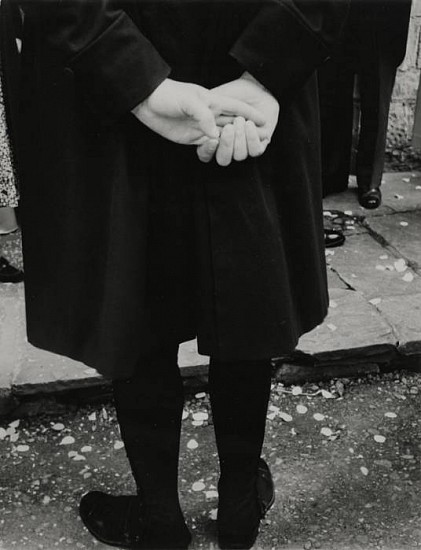 Roger Mayne, At A Wedding, Wetherby, Yorkshire, 1952
Vintage gelatin silver print, 9 9/16 x 7 5/16 in. (24.3 x 18.6 cm)
4253
$5,500