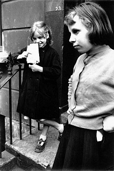 Work: Two Girls, Southam Street, North Kensington, London
