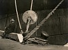 Alma Lavenson, Mooring Ropes
c. 1930, Vintage gelatin silver print