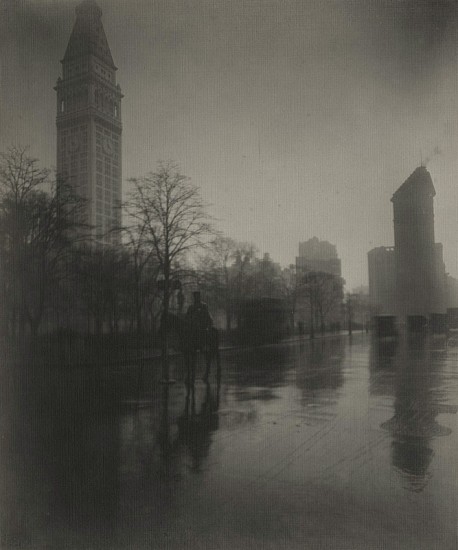 Jessie Tarbox Beals, A Rainy Day on the Avenue, c.1909
Vintage gelatin silver print, 8 5/8 x 7 1/4 in. (21.9 x 18.4 cm)
4157
Sold