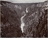 Frank Jay Haynes, Grand Canyon of the Yellowstone and Falls
c.1887, Vintage albumen print from a mammoth-plate glass negative