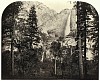 Carleton E. Watkins, Yosemite Falls (from the Upper House), 2477 ft.
1861, Vintage albumen print from a mammoth-plate glass negative