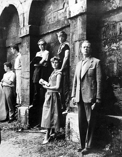 Roger Mayne, Crystal Palace, Motor Racing Crowd, 1957
Vintage gelatin silver print, 19 x 15 in. (48.3 x 38.1 cm)
1028
Sold