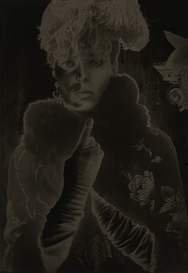 Edmund Teske, Emily, 1962
Vintage gelatin silver print; solarization, 13 1/4 x 9 3/16 in. (33.7 x 23.3 cm)
5919
Sold