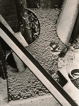 Work:&nbsp;David Smith's Studio, Iron and Snow