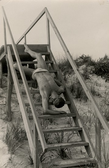 PaJaMa, Chuck Howard, Fire Island, c. 1954
Vintage gelatin silver print, 6 1/4 x 4 1/16 in. (15.9 x 10.3 cm)
6303
Sold