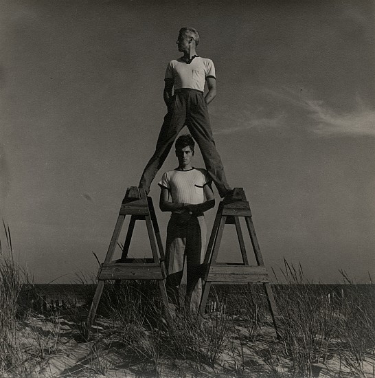 PaJaMa, George Platt Lynes and Jonathan Tichenor, Fire Island, c. 1941
Vintage gelatin silver print, 7 x 7 in. (17.8 x 17.8 cm)
6418
Sold