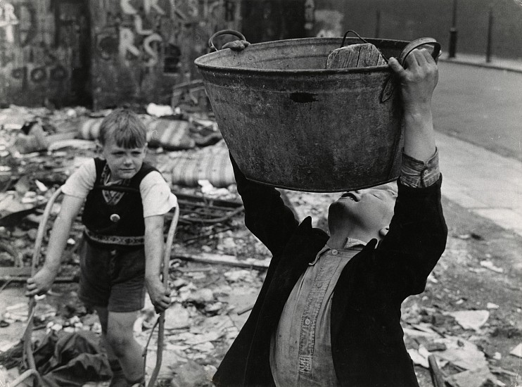 Roger Mayne, Bomb Site, Portland Road, North Kensington, London, 1958
Vintage gelatin silver print, 7 1/4 x 9 3/4 in. (18.4 x 24.8 cm)
6469