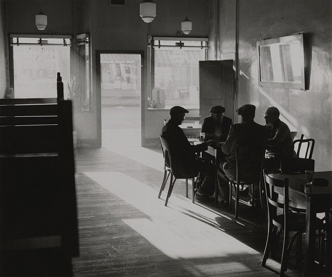 Kenneth Josephson, Front Street, Rochester, NY, 1956
Vintage gelatin silver print, 6 1/4 x 7 1/2 in. (15.9 x 19.1 cm)
6596
Sold