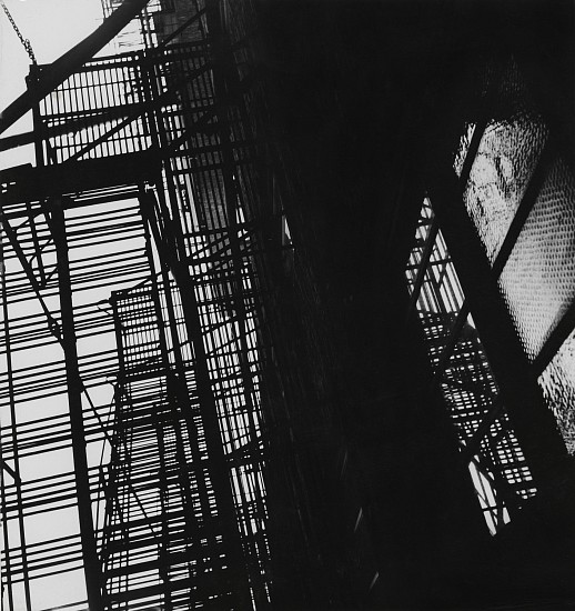 Ferenc Berko, Fire Escape, Chicago, 1947
Vintage gelatin silver print, 8 3/16 x 7 11/16 in. (20.8 x 19.5 cm)
6930
