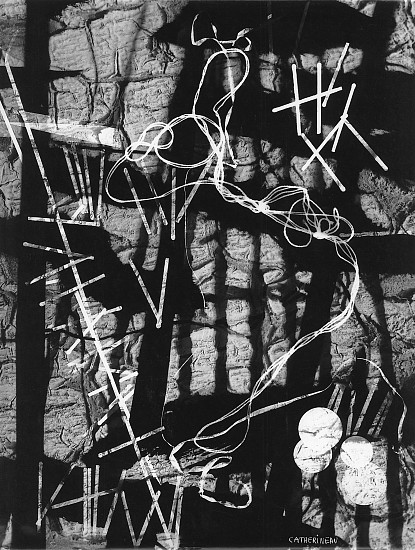 Roger Catherineau, Photogramme, 1957
Vintage gelatin silver print, 15 9/16 x 11 3/4 in. (39.5 x 29.9 cm)
2854