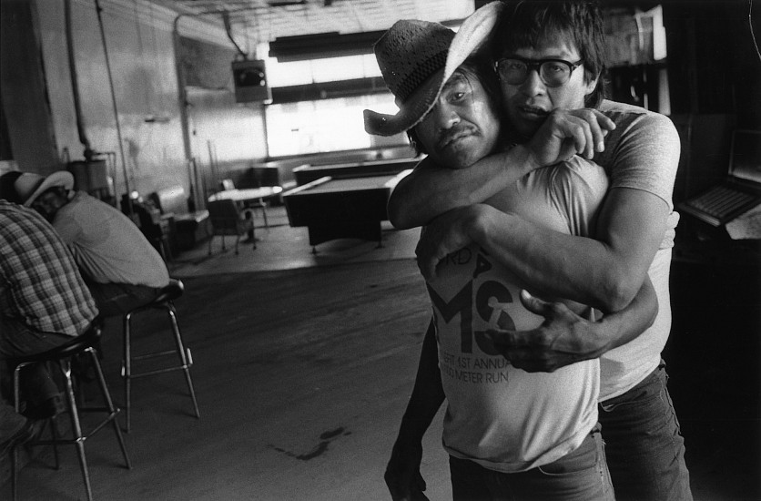 Roswell Angier, Indian Head Bar, Holbrook, Arizona, 1980
Vintage gelatin silver print, 8 1/2 x 13 in. (21.6 x 33 cm)
2808