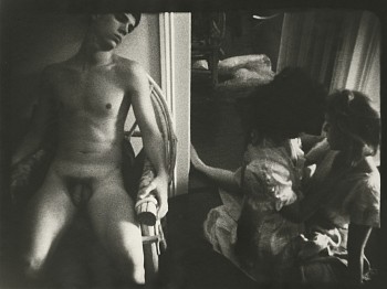 Work: Seated Boy with Two Graces, from "Cameo" 1982