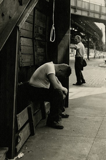 Gita Lenz, Man with Noose, 1950s
Vintage gelatin silver print, 7 9/16 x 6 1/16 in. (19.2 x 15.4 cm)
3395