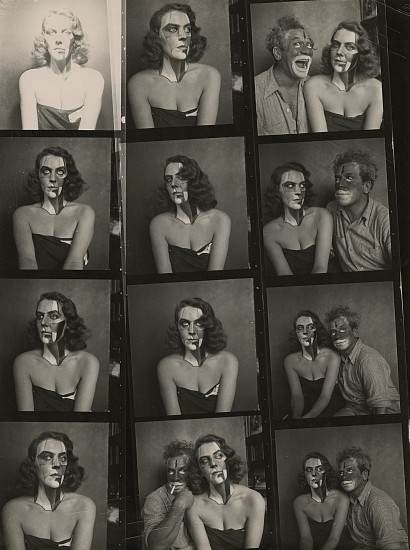 Josef Breitenbach, Portraits with Make Up, New York, c. 1945
Vintage gelatin silver print, 9 1/2 x 6 15/16 in. (24.1 x 17.6 cm)
5158