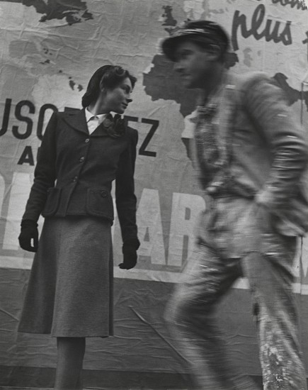 Jean Moral, Mode, 1939
Vintage gelatin silver print, 10 1/2 x 8 3/8 in. (26.6 x 21.3 cm)
1225
$5,000