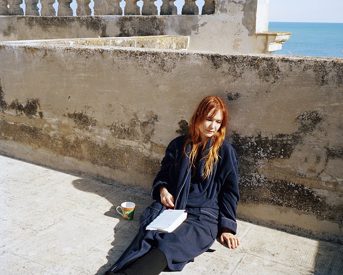 Allen Frame, Dani on Terrace, Polignano a Vito, Italy, 2017
Chromogenic color print, 21 7/8 x 27 1/2 in. (55.6 x 69.8 cm)
Edition of 5
7869