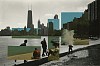 Kenneth Josephson, Chicago
1972, Vintage gelatin silver print with halftone collage