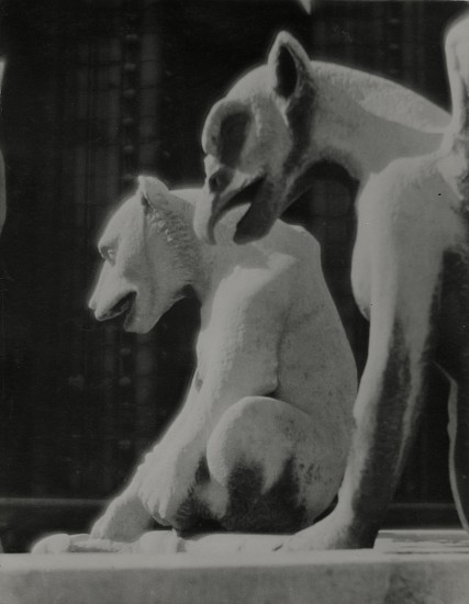 Josef Breitenbach, Gargoyle, Notre Dame, Paris, c. 1928
Vintage gelatin silver print, 11 11/16 x 9 3/8 in. (29.7 x 23.8 cm)
3276