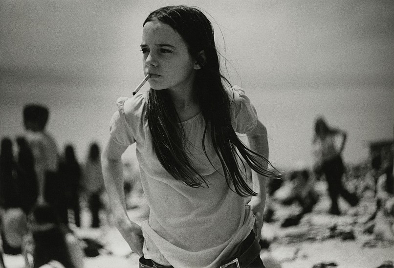 Joseph Szabo, Priscilla, Jones Beach, 1969
Early gelatin silver print; printed 1970s, 9 1/16 x 13 1/4 in. (23 x 33.7 cm)
3546
Sold