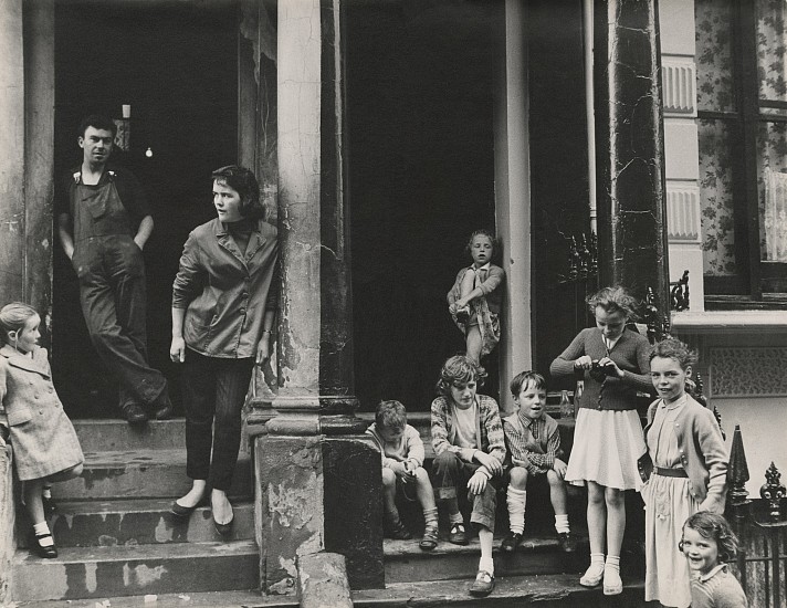 Roger Mayne, Saint Stephen's Gardens, Westbourne Park, London, 1957
Vintage gelatin silver print, 17 3/4 x 23 in. (45.1 x 58.4 cm)
framed in warm white aluminum with TruVue Optium acrylic
8280
Sold