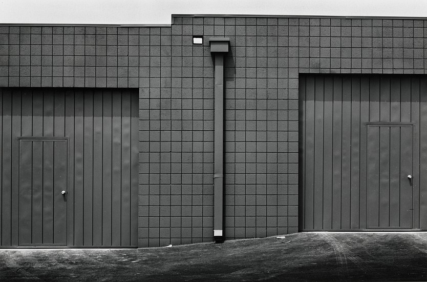 Lewis Baltz, Unoccupied Warehouse, Santa Ana, 1974
Vintage gelatin silver print, 6 x 9 in. (15.2 x 22.9 cm)
Flush mounted to processed photographic paper.
8592
$8,500