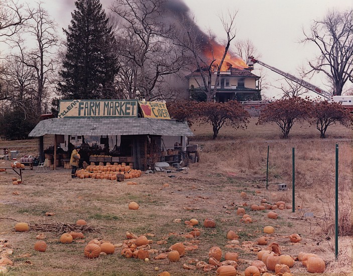 Joel Sternfeld, McLean, Virginia, December 4, 1978
Dye transfer print, 15 1/8 x 19 5/16 in. (38.4 x 49 cm)
16x20 paper flush mounted to mat board.
Signed, titled, dated, with negative and print date "March 1982" and inscribed "With deep gratitude and good wishes - 4/16/82" in ink in bottom margin on print recto.
8829
$38,000