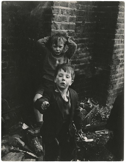 Roger Mayne, Bomb Site, Portland Road, North Kensinton, London, 1958
Vintage gelatin silver print, 7 7/16 x 5 11/16 in. (18.9 x 14.4 cm)
Signed, titled, and dated with notations in pencil on print verso.
8290
$6,450